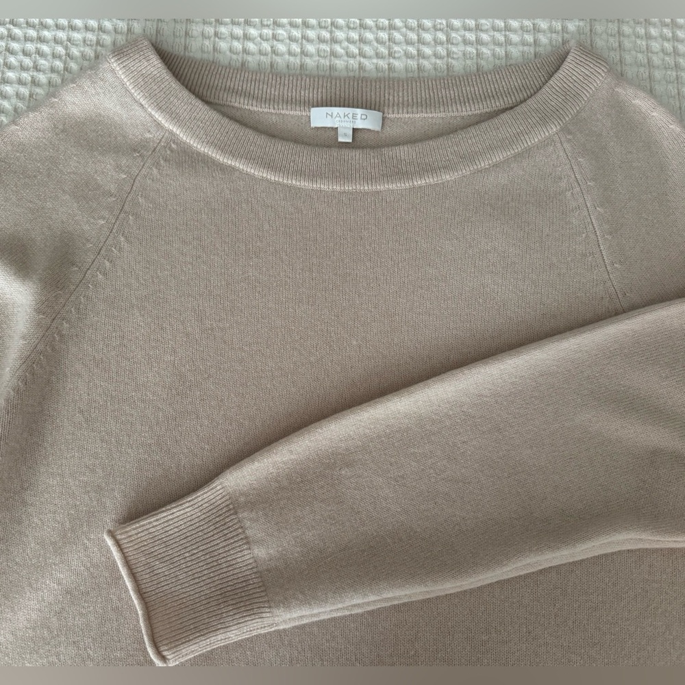 NakedCashmere Azalea 100% Cashmere Sweater / Petal / Size Small